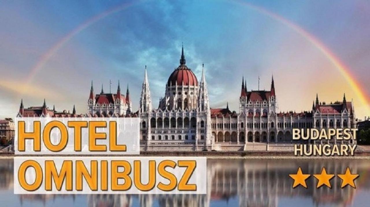 Hotel Omnibusz Budapeşte Dış mekan fotoğraf